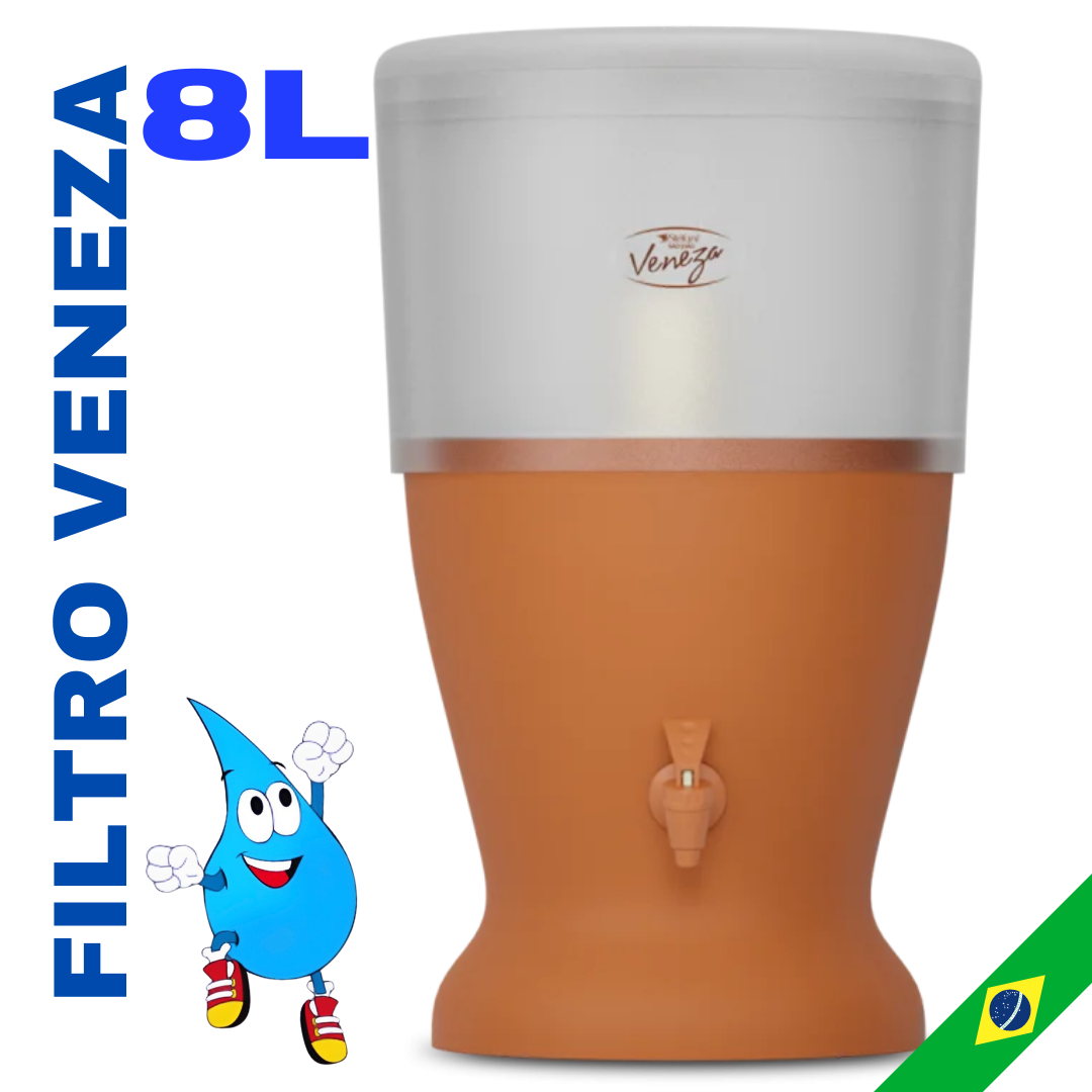 São João VENEZA 8L ceramic water filter