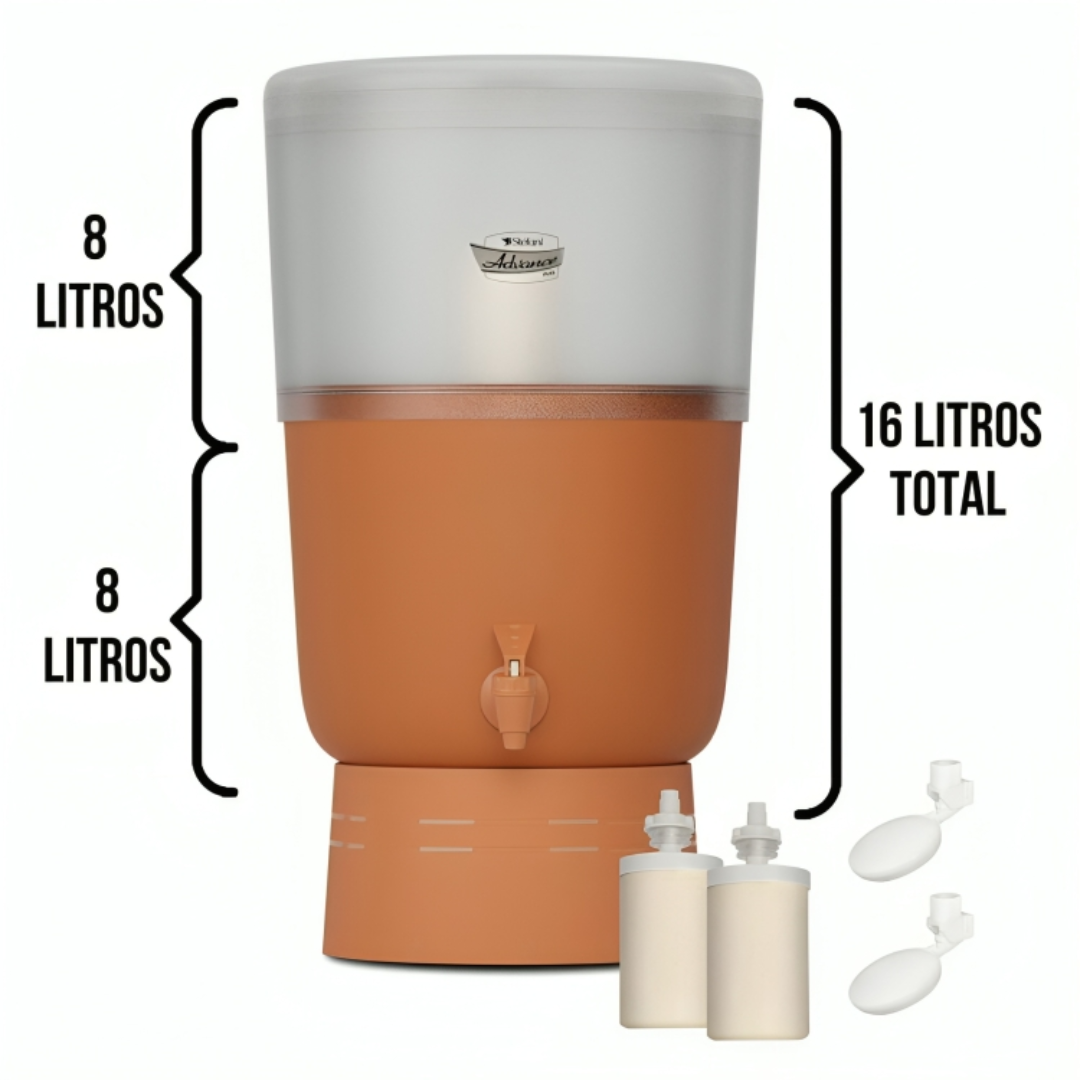 ADVANCE PLUS 8L ceramic water filter