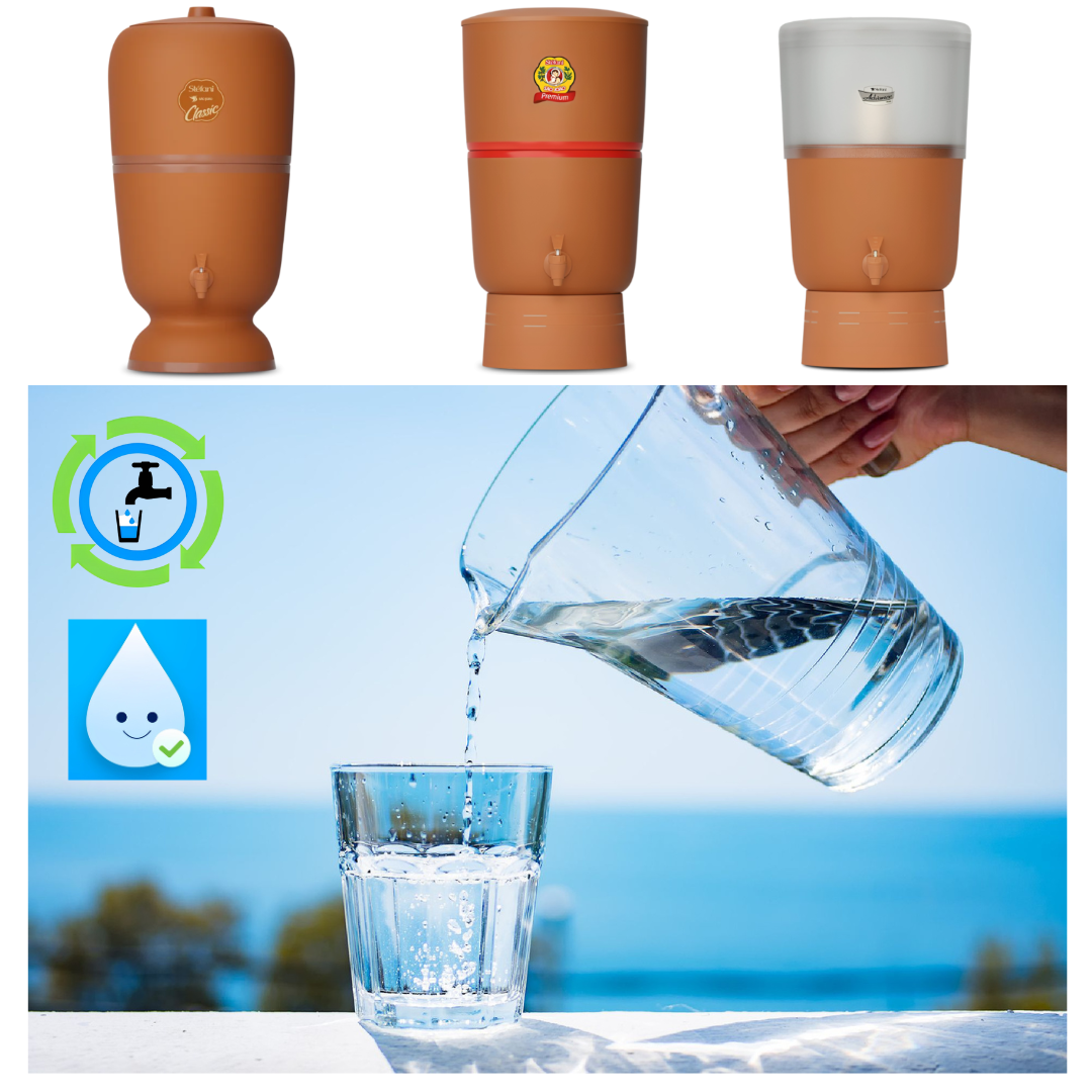 São João CLASSIC 8L ceramic water filter