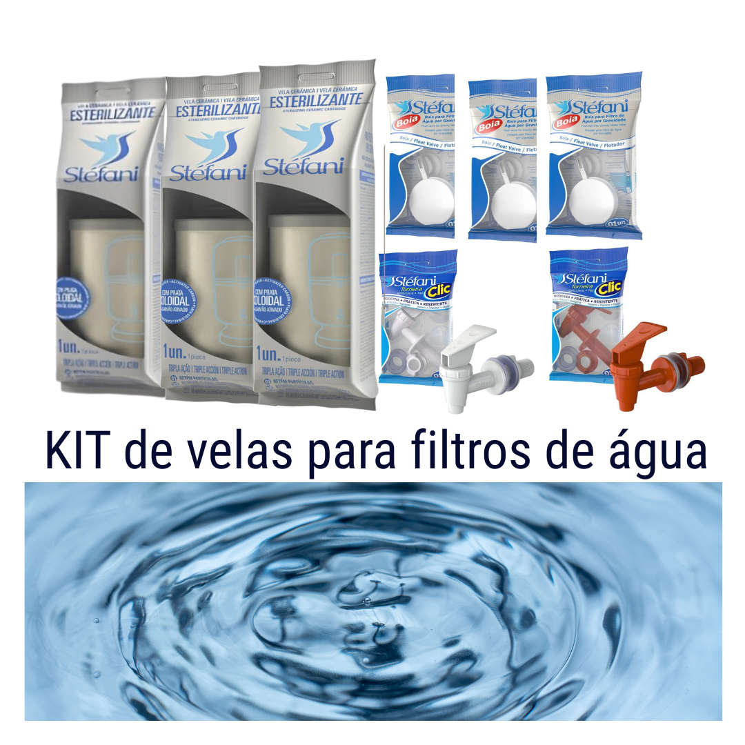 Water filter replacement cartridge KIT