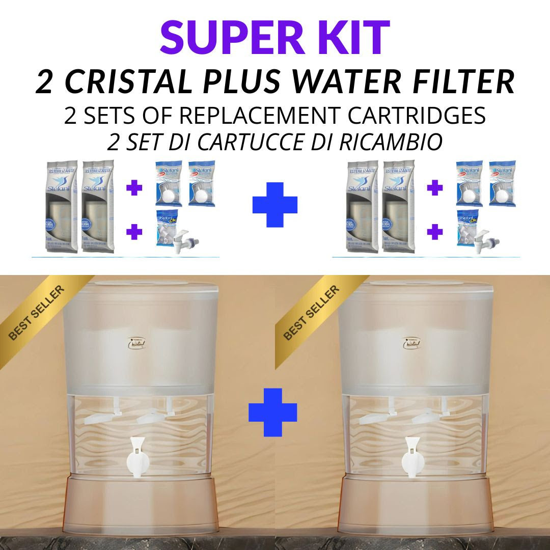 SUPER KIT CRISTAL PLUS 8L