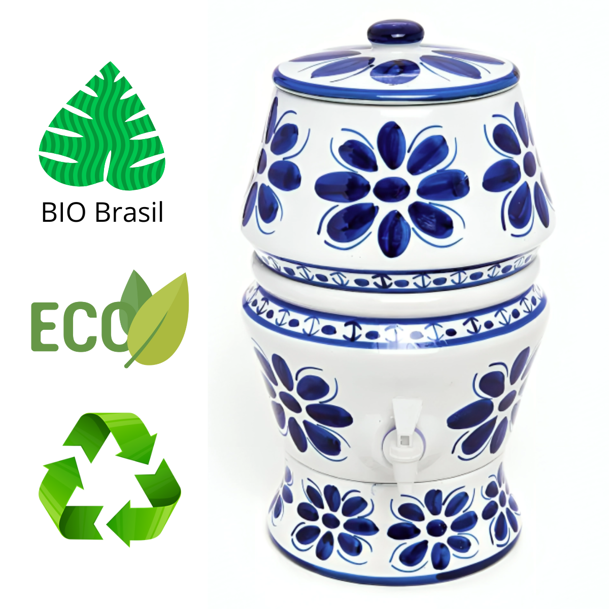 MONTE SION Porcelain Water Filter [KIT]