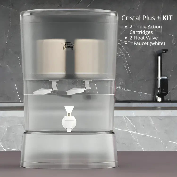 CRISTAL PLUS 8L water filter and purifier